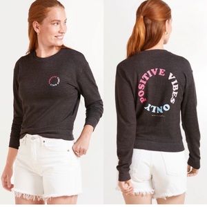 Spiritual Gangster Positive Vibes Only Sweatshirt NWT